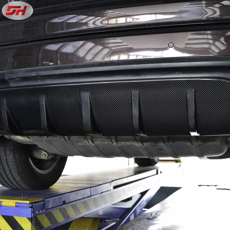 958.2 carbon fiber material rear bumper rear diffuser for Porsche Cayenne 958.2 2015-2017 years