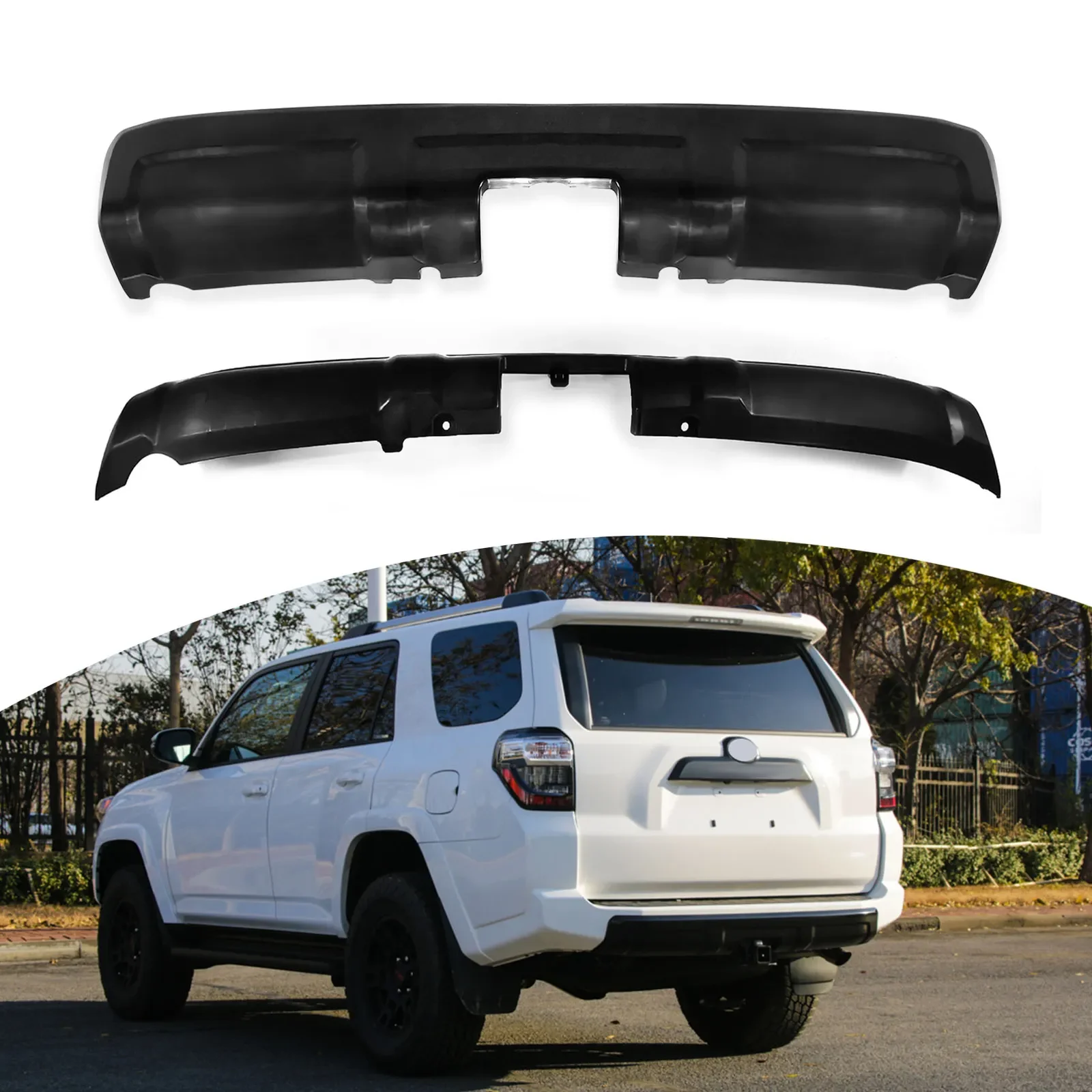 AUTO CAR replacement parts rear body bumper Lower Valance Panel for Toyota 4Runner TRD Pro Off-Road 2014-2023