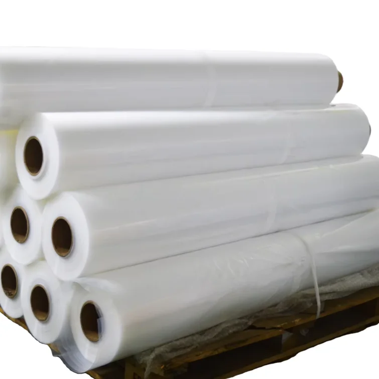 Factory Price Transparent LDPE Polyolefin Material PE Heat Shrinkable Wrap Roll Soft for Beer Mineral Water Shrink Packaging