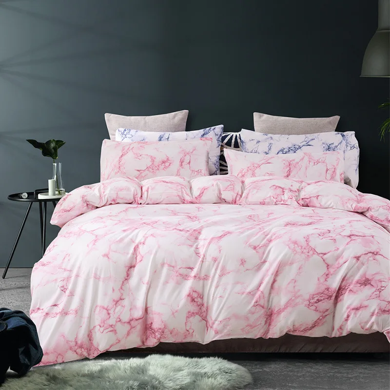 Customized Printed Microfiber Brushed Bedsheet Bed Sheet Bedding Set