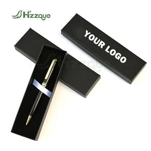 Luxury Custom Eco-friendly Kraft Paper Cardboard Paper Pen Box for Gift Packaging with Inner Tray