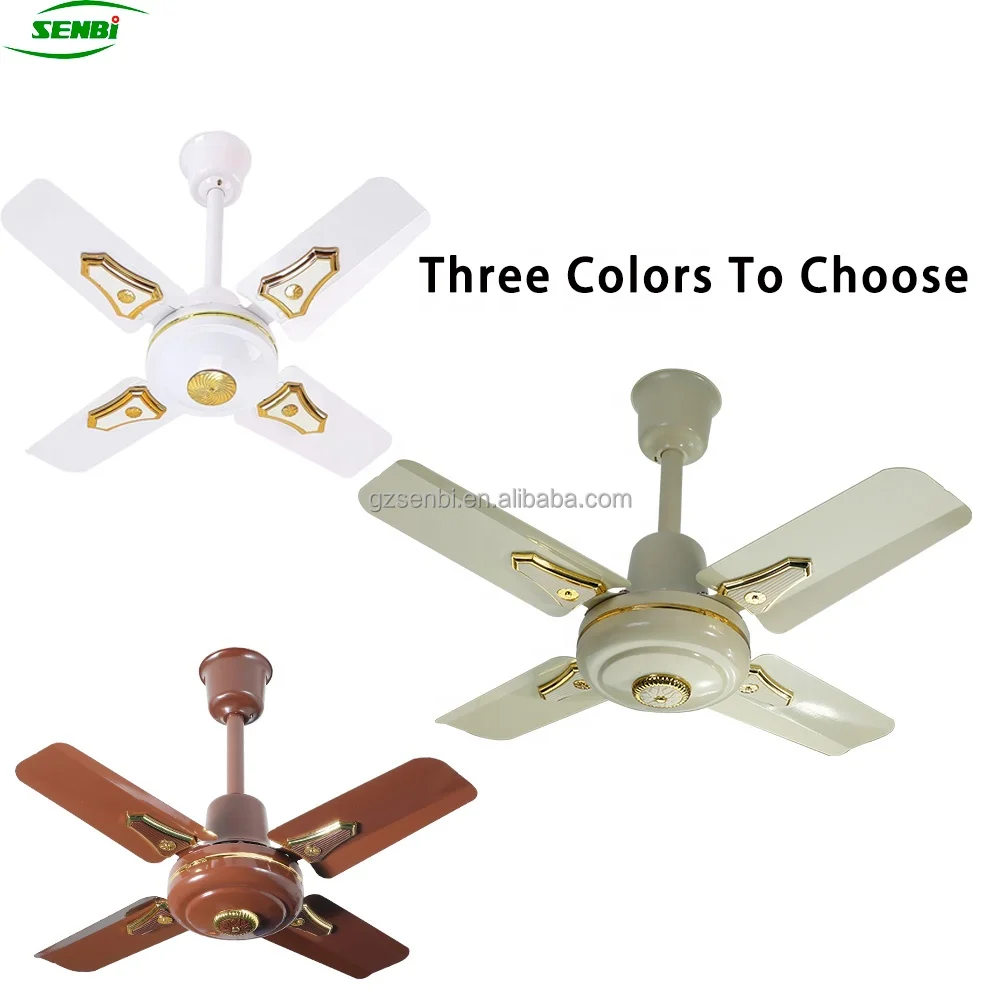 24 Inch Decorating Solar Ceiling Fans AC 220V Portable Ceiling Fan Metro Ceiling Fan for Home