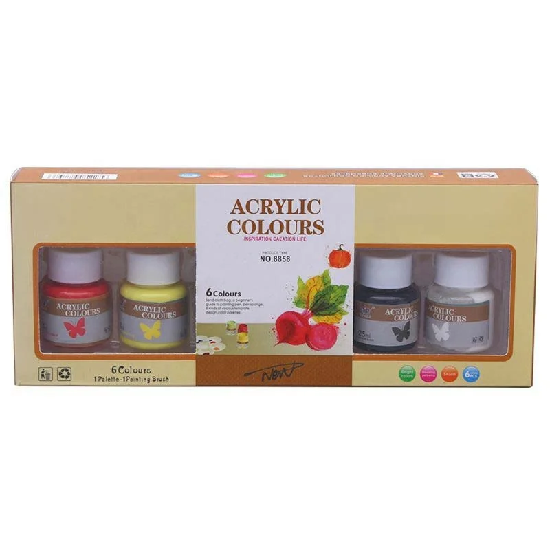 Multiple Color Style Rigid Cardboard Paper Boxes Big Size Packaging Boxes for Paint Pigment Packaging