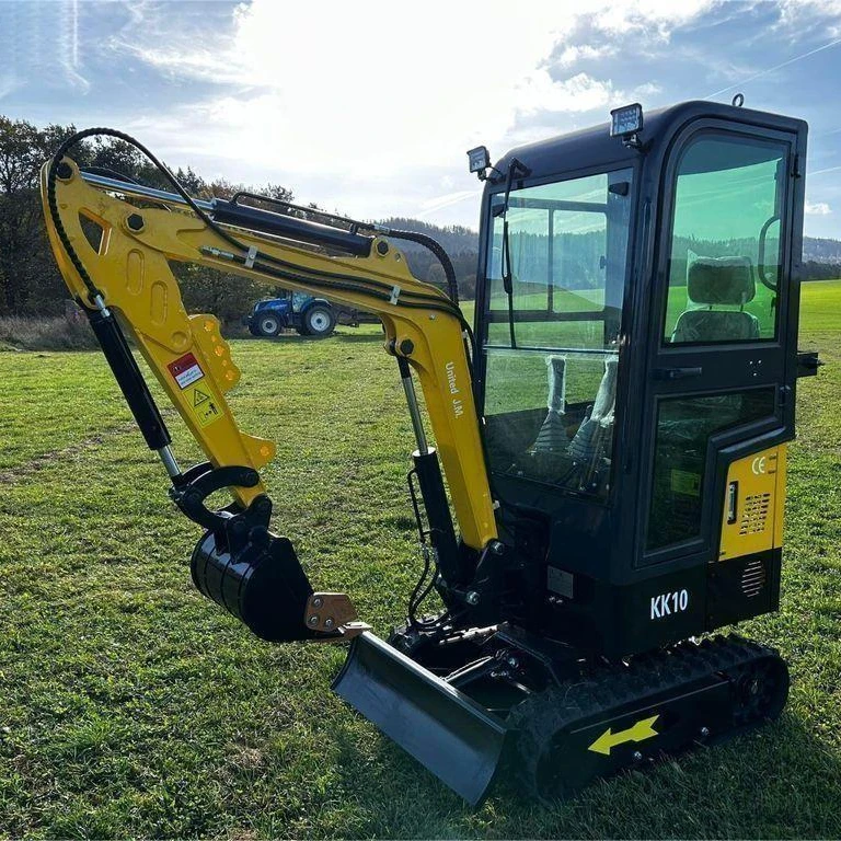 KK10 Cabin Kubota дизельный двигатель 1 т 1,5 тонна 2 тонны 3,5 тонн малая машина для выдвижного станка 1 тонный мини-экскаватор цены