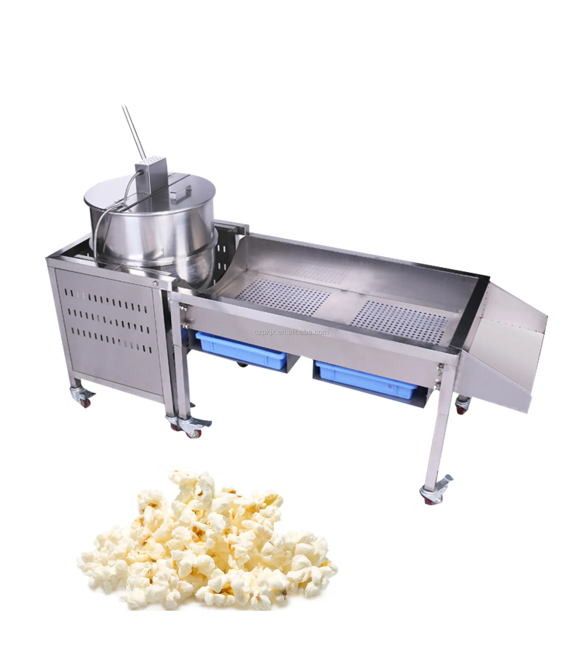 パッケージ ケトルコーンポップコーンマシン高品質中国中古ガス加熱キャラメルポップコーンマシン Buy Used Kettle Corn