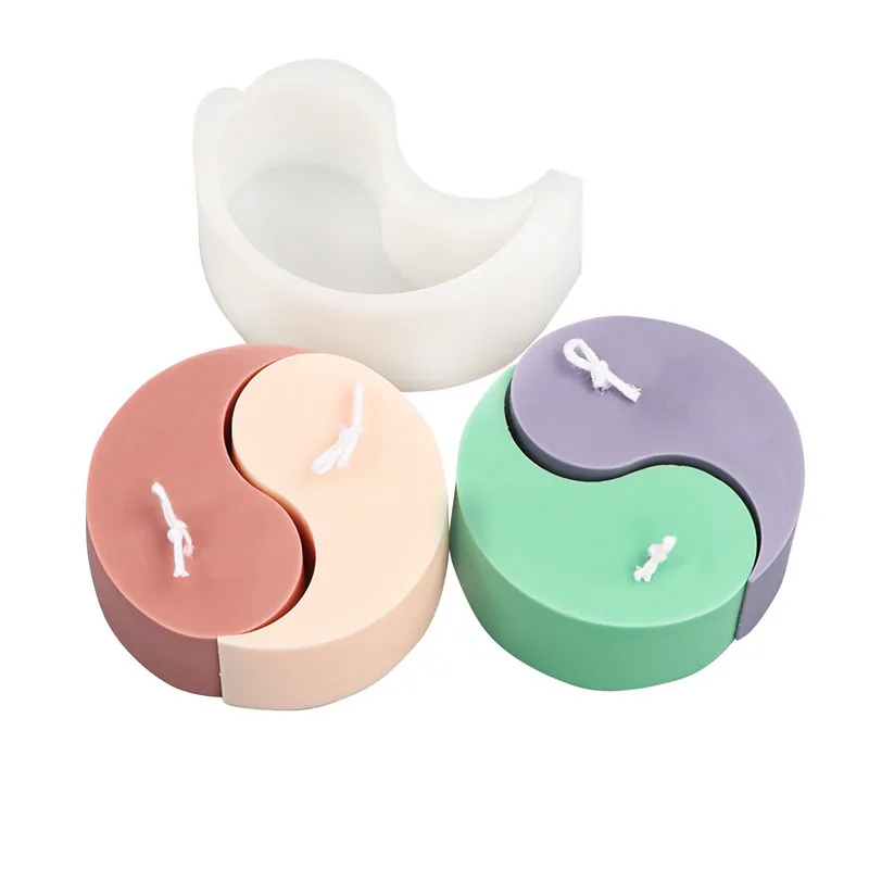 Moldes De Silicona Para Jabón - Pack De 3 Formas (redondo, Cuadrado, Ovalado), Aptos Para Horno Y Lavavajillas