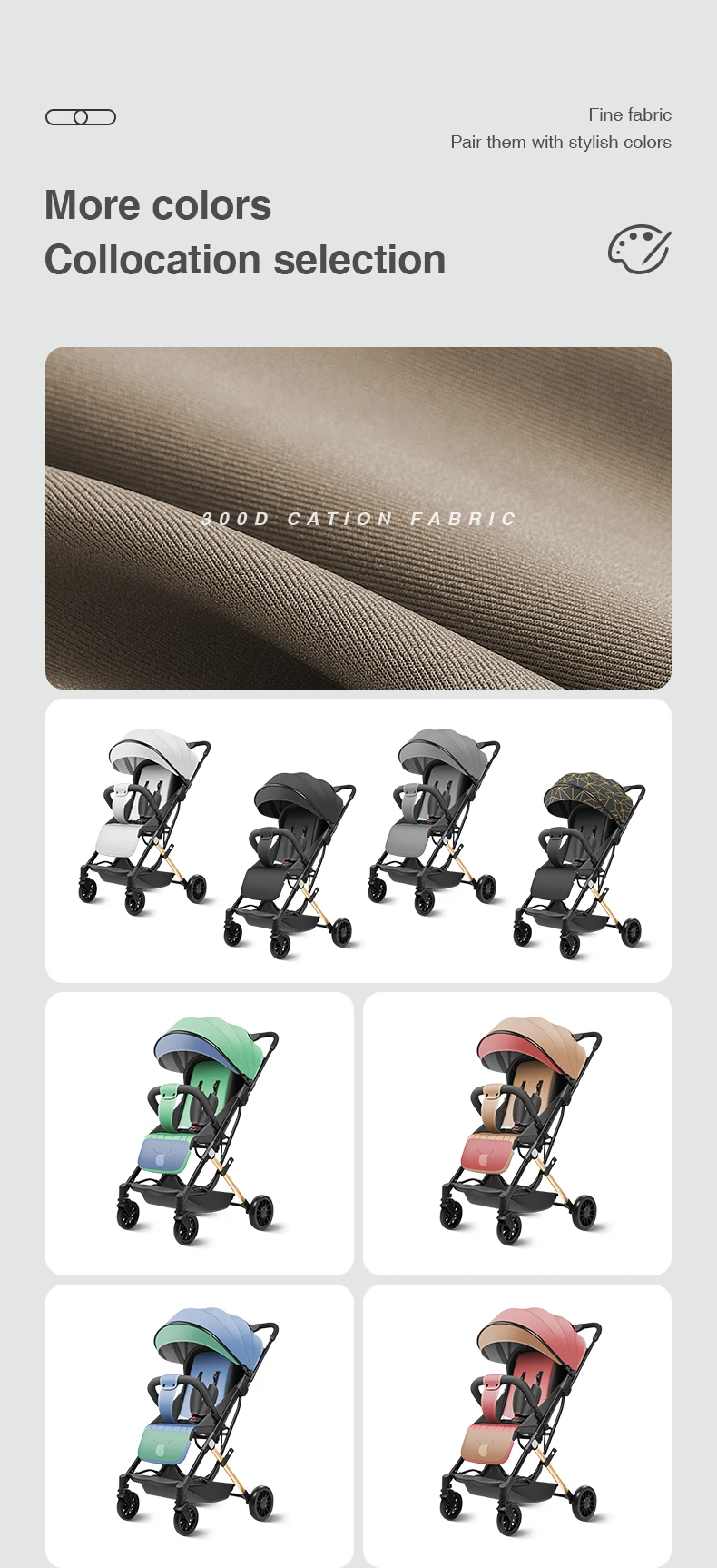 lightweight baby carriage/umbrella stroller/pram/pushchair/baby trolley