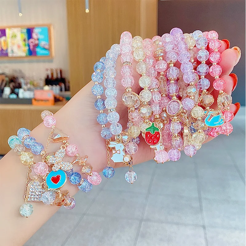 shangjie oem open bracelet dainty charms