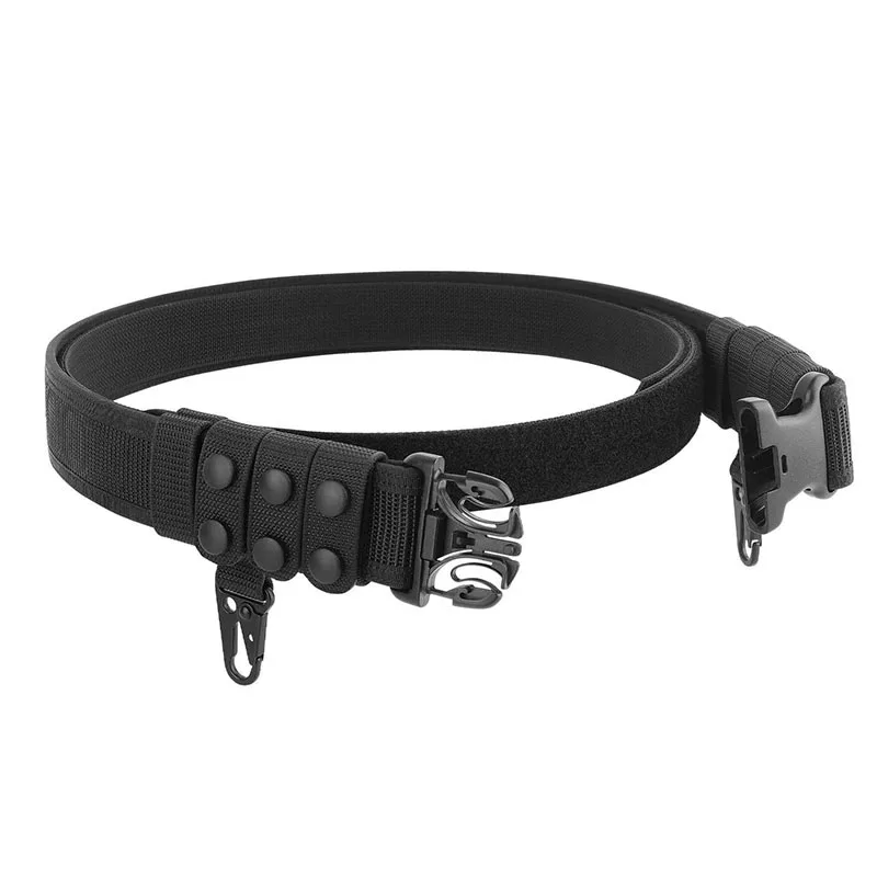 Comfort Mountaineering Sport Enthusiasts Tactical Duty Belt Practical Outer Belt Keepers High Density Material Hunting Gear