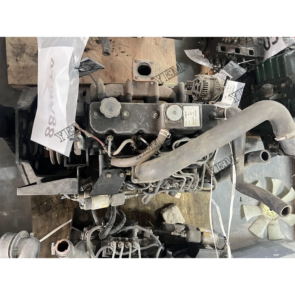 N41707033 Complete Engine Assembly for Yanmar AL488/4TNV88 New 70% Engine 2200RPM