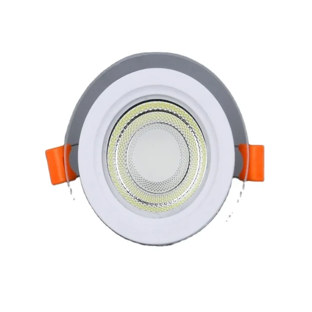 listed ultra thin recessed ceiling downlight round LED panel light 5W 7W 9W led square downlight 12W downlight led 18w recessed
