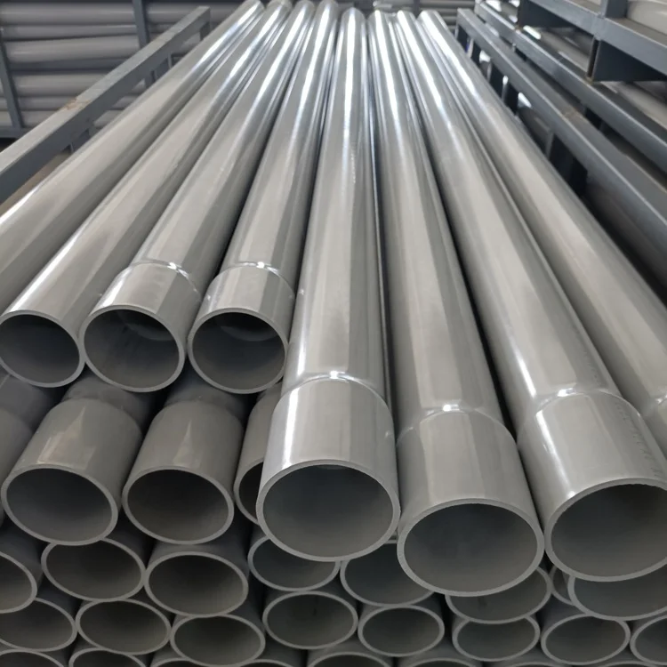 3" Schedule 40 PVC Pipe 2" X 20' Bell End Underground 5 Inch Electrical Pipe Conduit