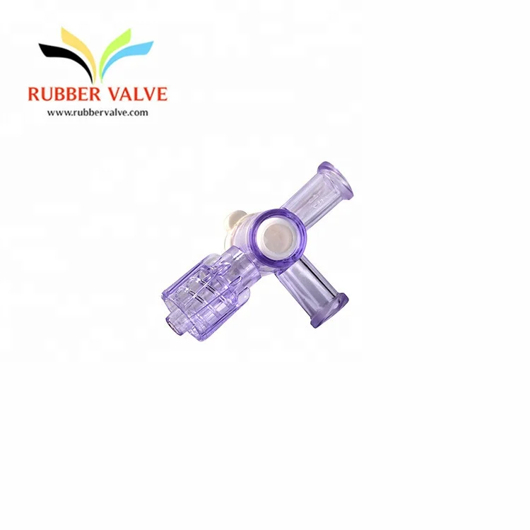Push Button Plastic Air Miniature Additional Inflation Medical Luer Lock Check Valve