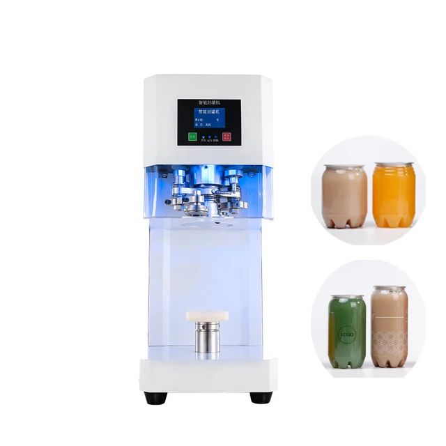 Manual Full Automatic Plastic PET Can Sealing Machine Pet Can Sealer Sealing Machine for Plastic Jar