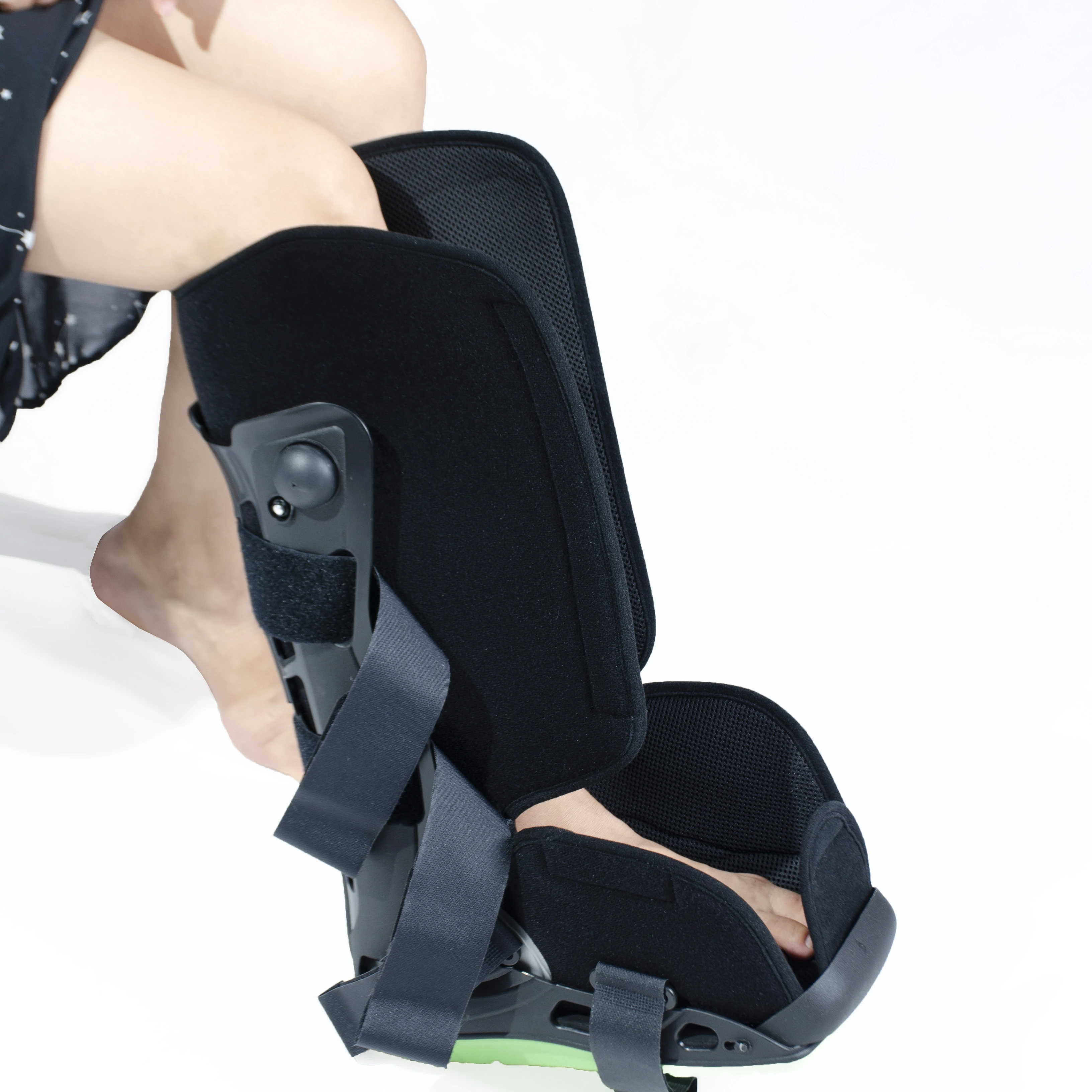Air Walking Boot Inflatable Rocker Bottom Design Air Cast Foot Boot for Stress Fracture