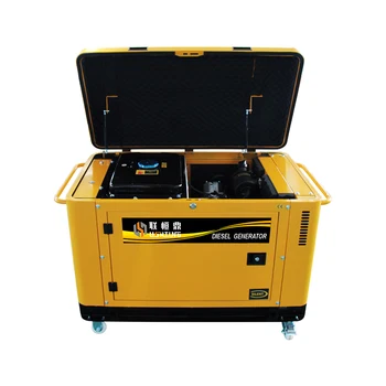 Quality Assured High Output Diesel Generator Set 480V Silent Type Leroy Somer 50/60Hz Single 1500rpm Variety-220V 380V 230V