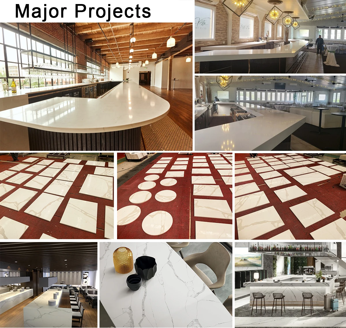 yuanda wholesale 0 silica calacatta white quartz slabs for custom livingroom coffee table island tops and vanity tops-10