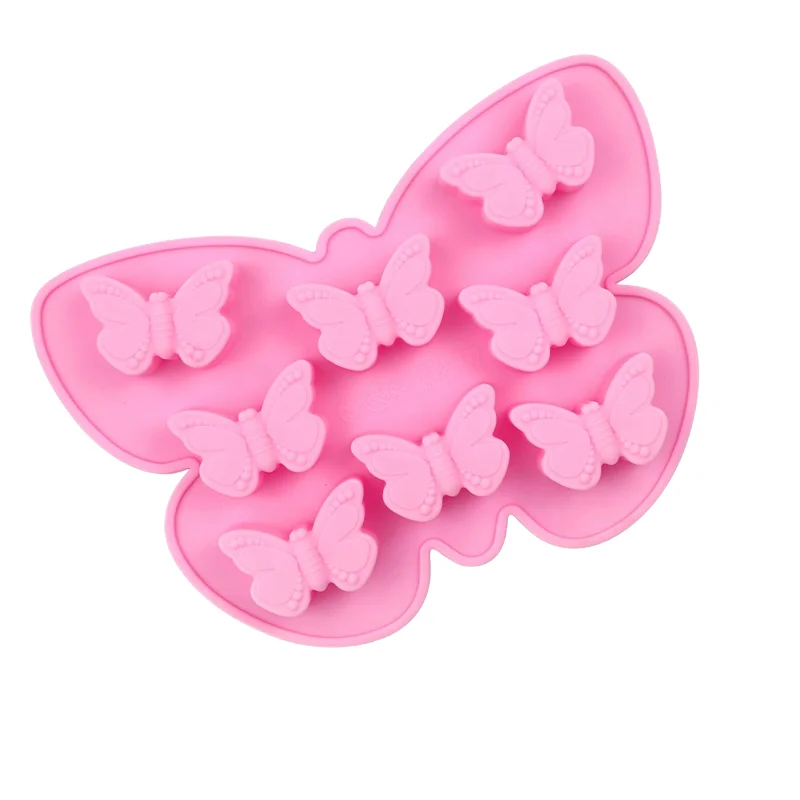 Handmade Butterfly Silicone Mold Food-Grade Reusable Eco-Friendly Chocolate Candy Resin Jewelry DIY Craft Baking Tool Kitchen