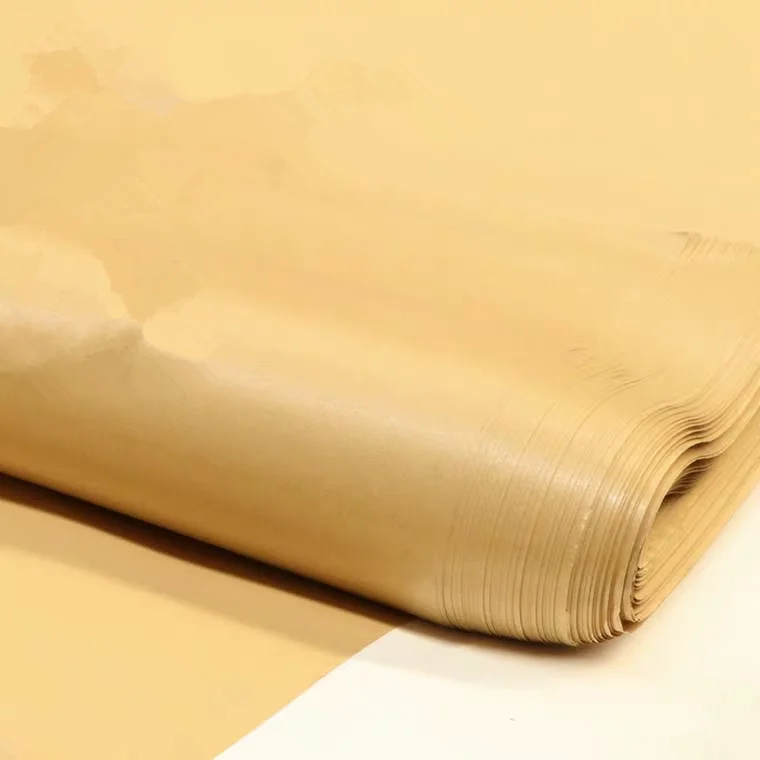 Custom size oil-absorbing sheet cooked food kraft paper sandwich plain brown paper wrap