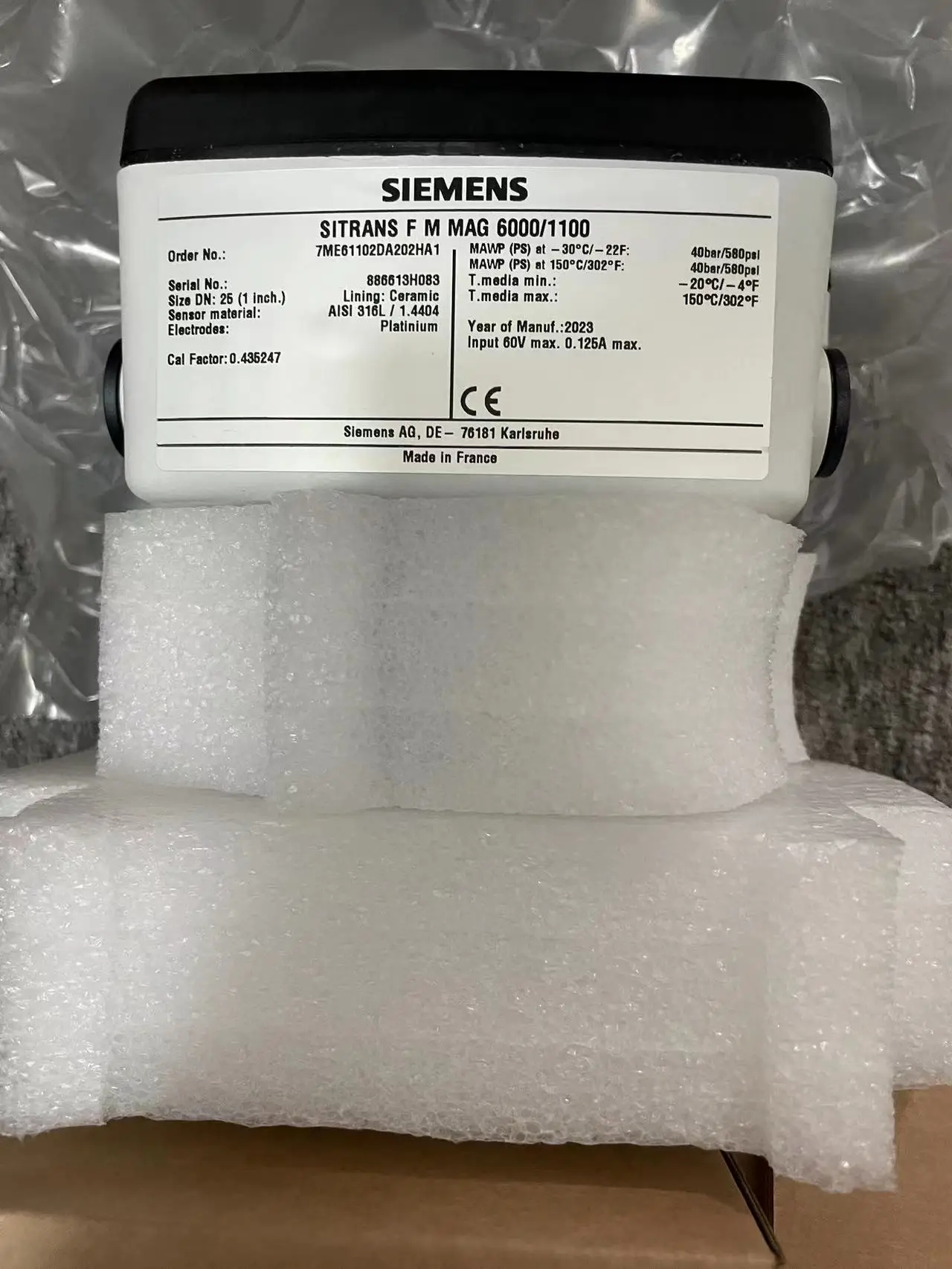 Original Siemens Flow Meters 7me61102da202ha1 With Best