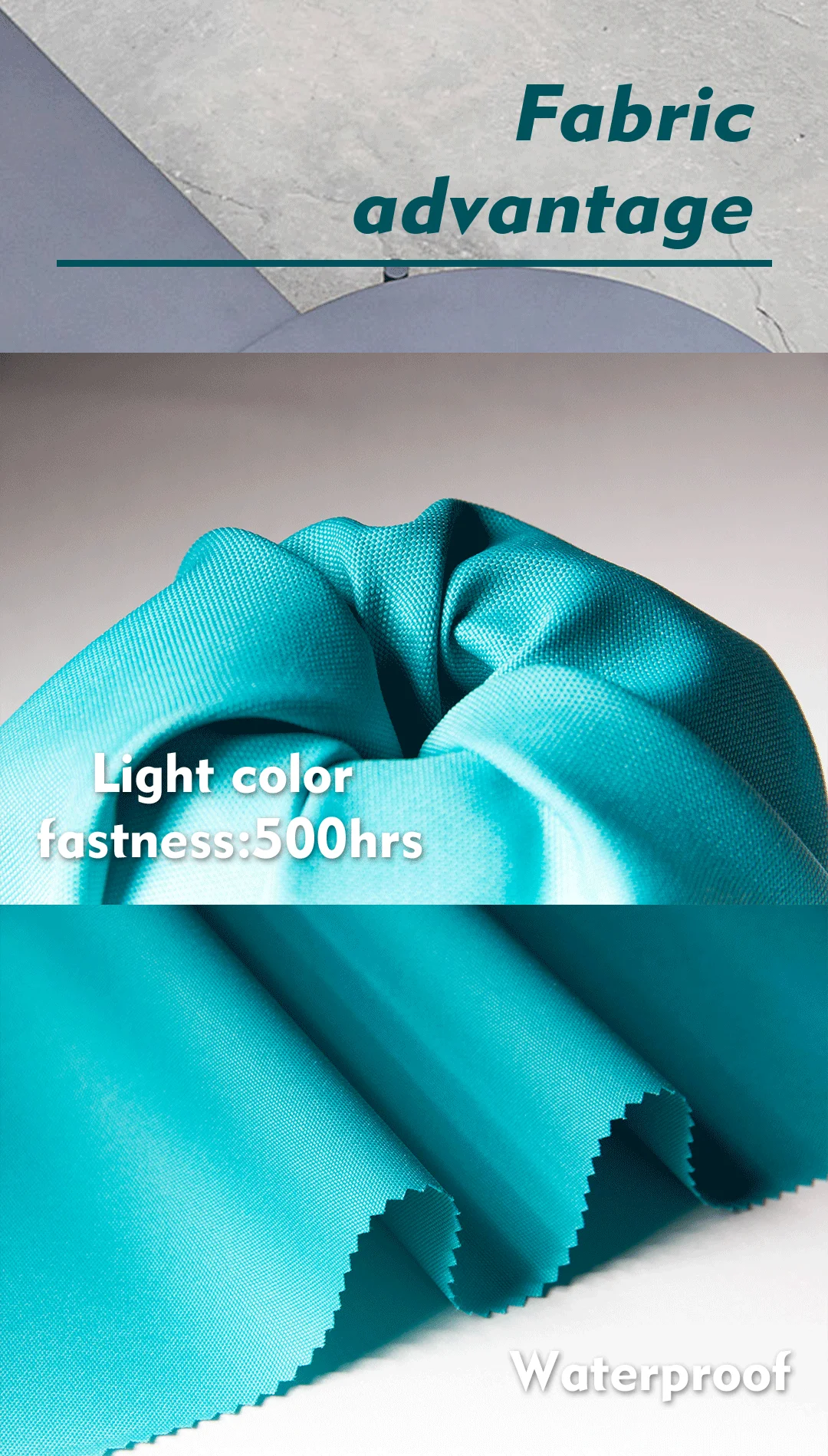 China Factory Outdoor Sofa Beach Chair Tent Awning Sunshade 100