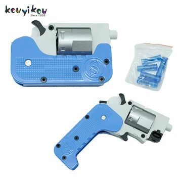 2023 New Revolver Soft Projectile Gun Serial Alloy Pistol Mechanical ...