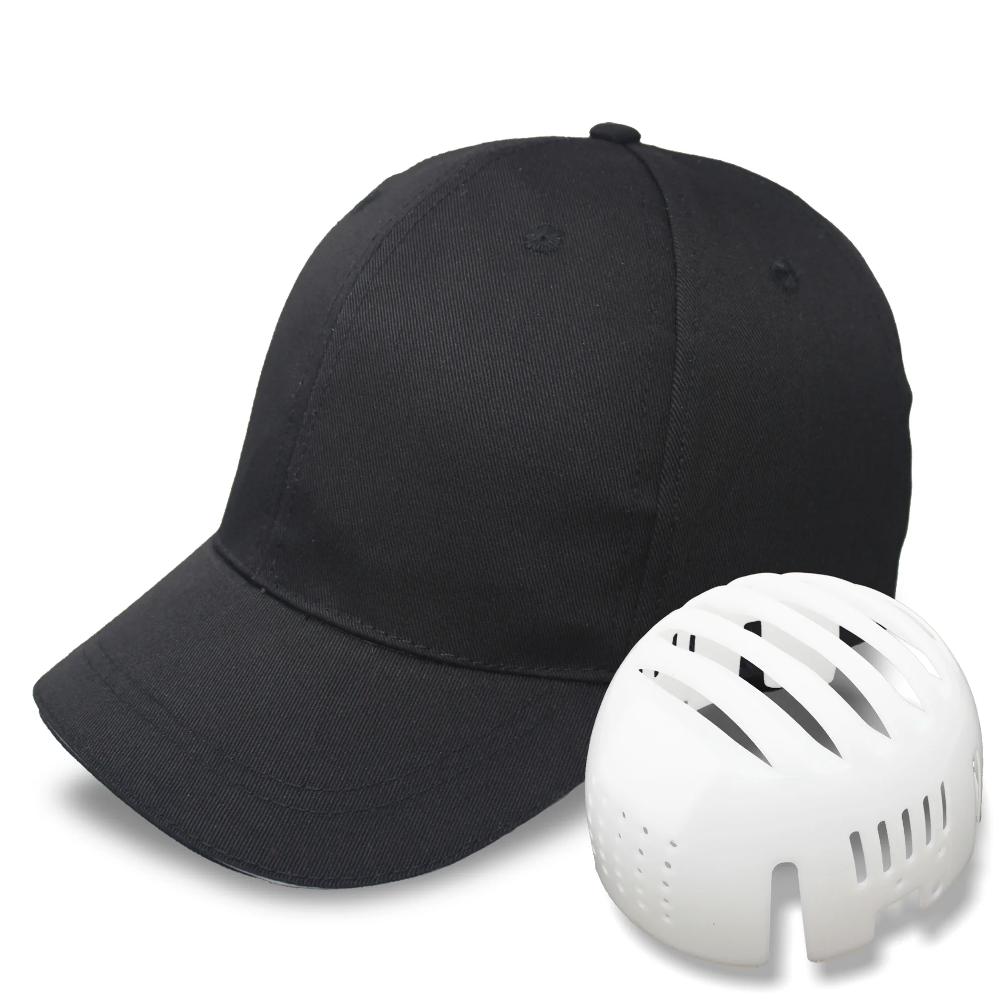 Wholesale Baseball Cap Hard Hat Head Safety Protection Plain Blue ...