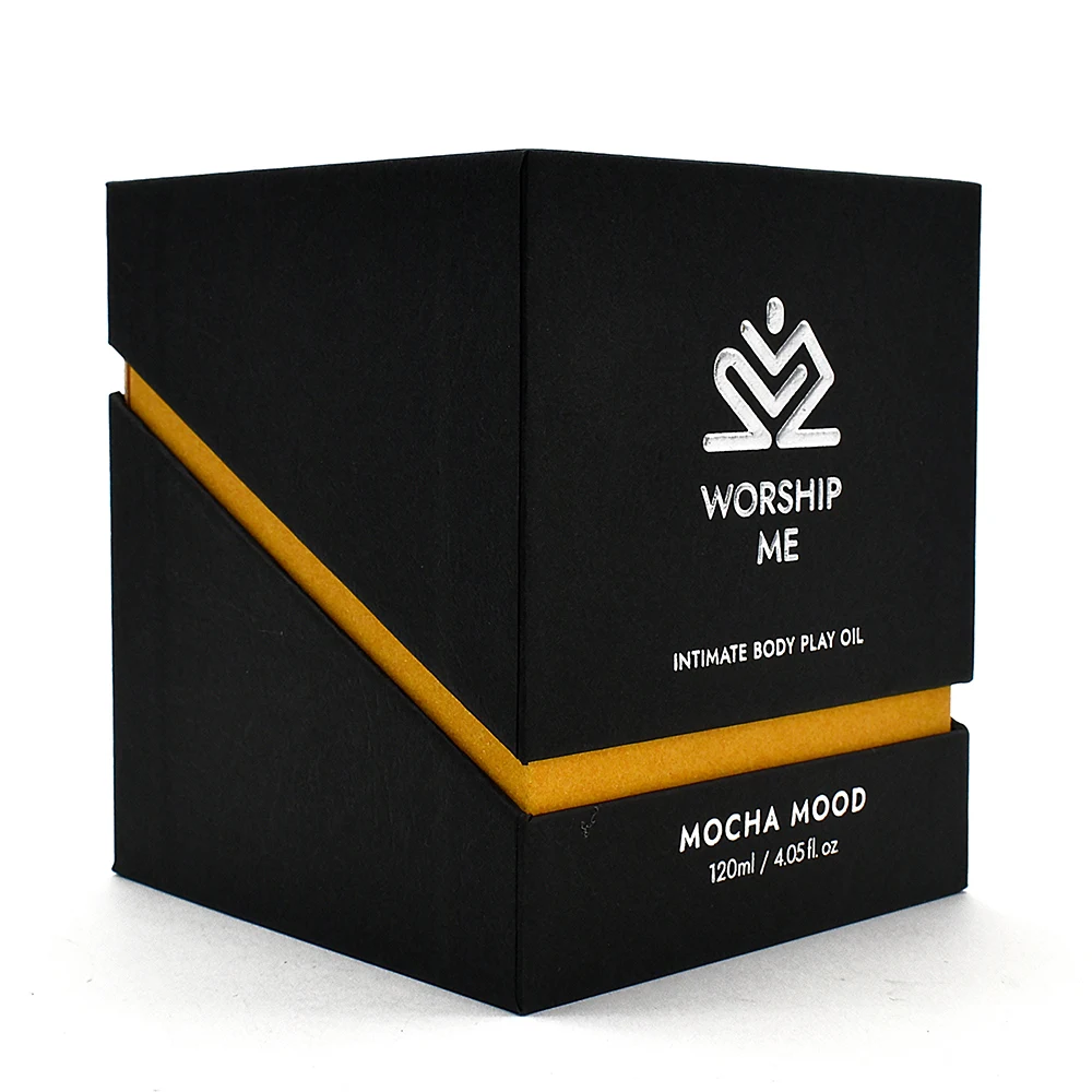 ISO9001 Custom Box Design Printing Rigid Cardboard Package Box Luxury Silver Foil Stamping Logo Candle Packaging Gift Box supplier