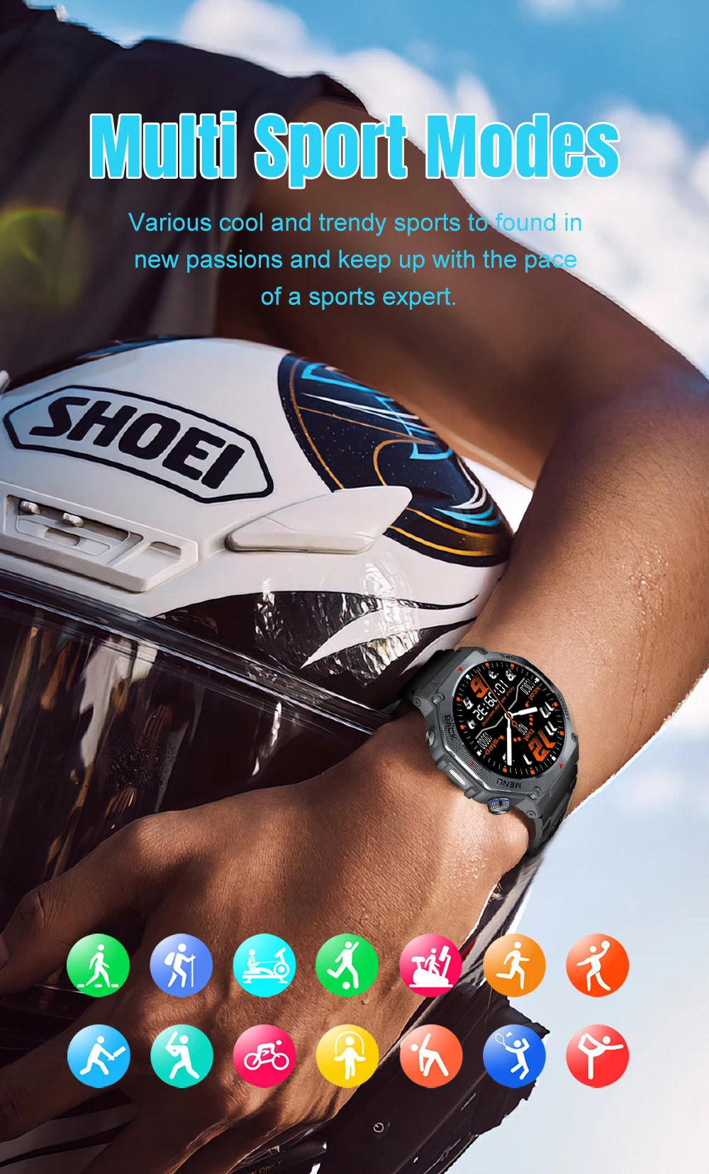 If you are searching for a supplier of a product with perfect quality control and highly competitive prices, which gives you an advantage in expanding your local market, then contact us now!  Competitive suppliers of  2026 V20 Relojes Smart Watch Flashlight 1.43inch Amoled Screen 30M Waterproof Barometer BT Call Outdoor Sports GPS Smartwatch