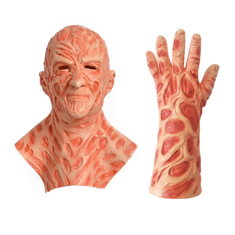 Maschera Spaventosa Di Halloween In Lattice - Horror Per Costume E Cosplay