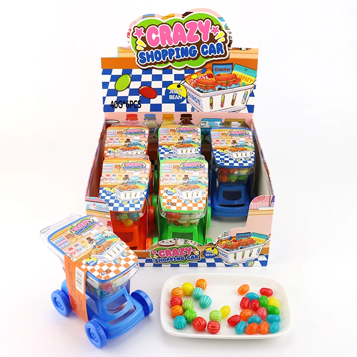 shopping car candy