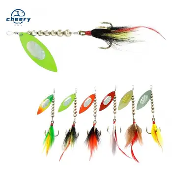 CHEEERY 21g Metal Blades Freshwater Fishing Lure Top In-line Spinner for Perch & Carp Stream & Lake Use – Metal Jig – view 2