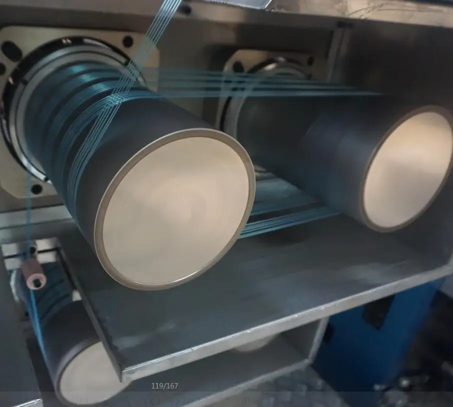 Textile Machinery Spare Parts Godet Drawing Roller with Ceramic Coating