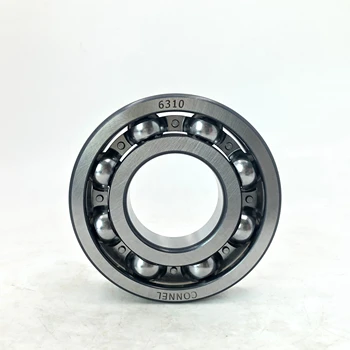 High-Speed 6310 GCR15 Deep Groove Ball Bearings Chrome Steel  Precision Open Seals Grease Lubrication Nylon Cage