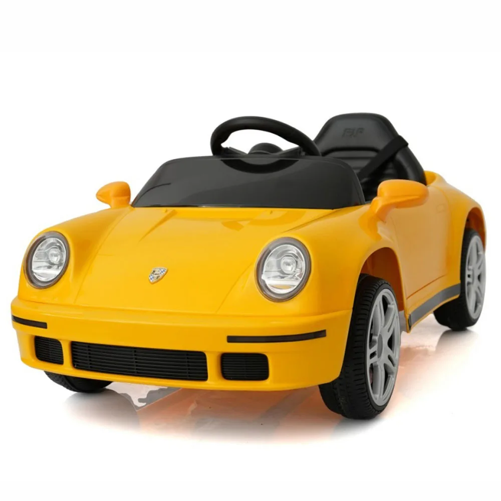 New Model Children Ride-On Toy Dual Drive Electric Car with Shaking Lights Early Education Plastic Ages 2-7