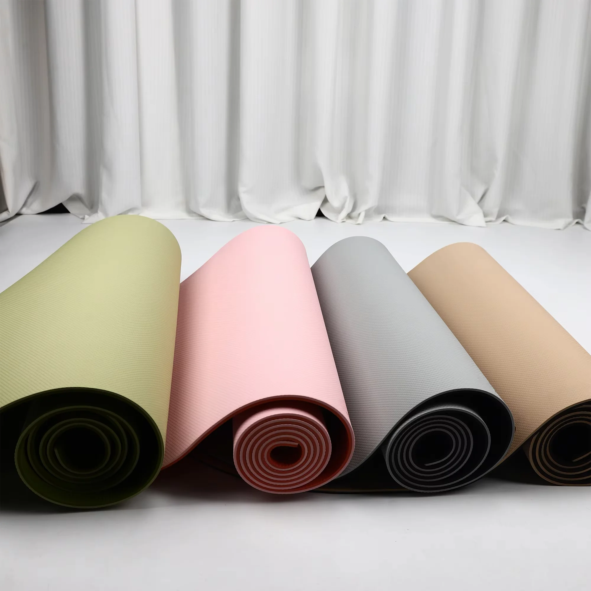 TPE Yoga Mat for Home, Studio and Fitness Practice