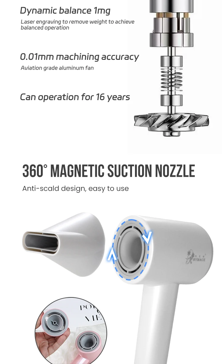 Ion Hair Dryer 3C Electronic Consumer Products Manufacture