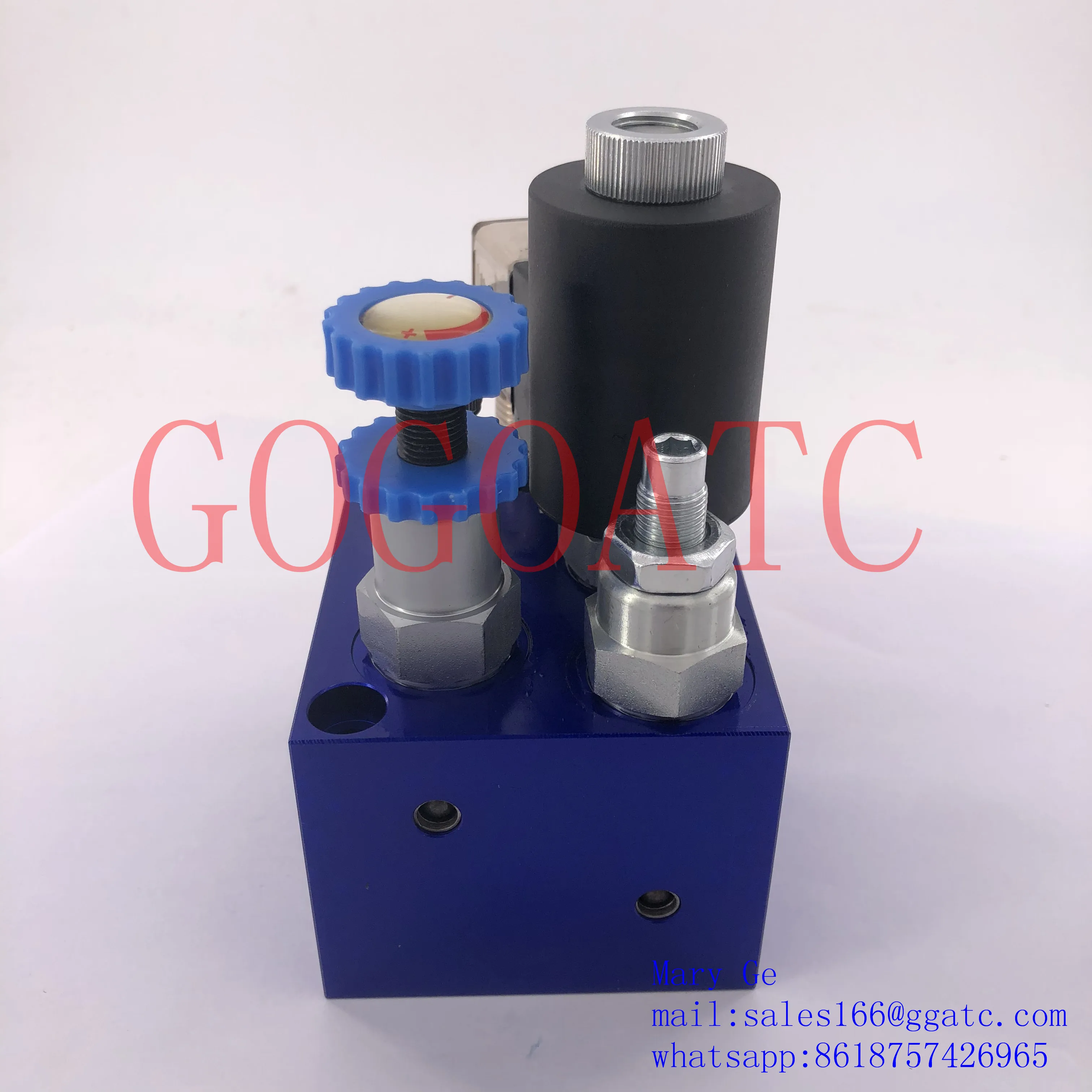 Lifting Freight Elevator Platform Manually Adjustable Pressure Regulating Valve ET02 Hydraulic Valve Group