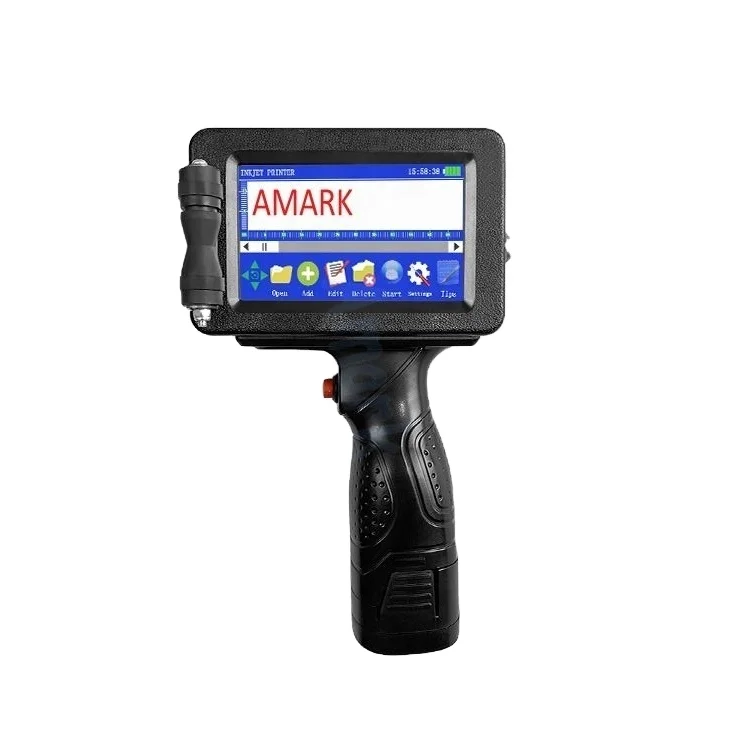 Date Logo Handheld Inkjet Printer Versatile Durable