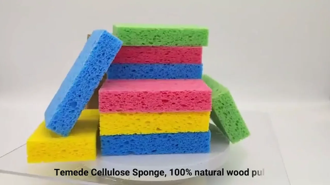 Spifit Eco Friendly Cellulose Dish Sponge Celulose Custom Washing Dish