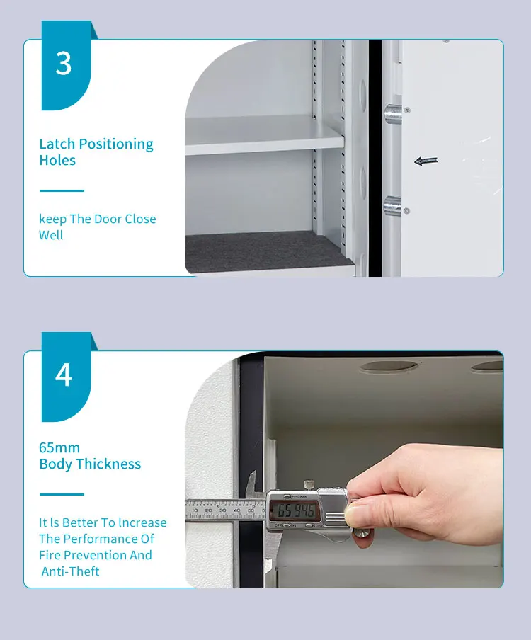 CEQSAFE High Quality 2 Hour Fireproof Safe Digital Electronic Safe Box for Money supplier