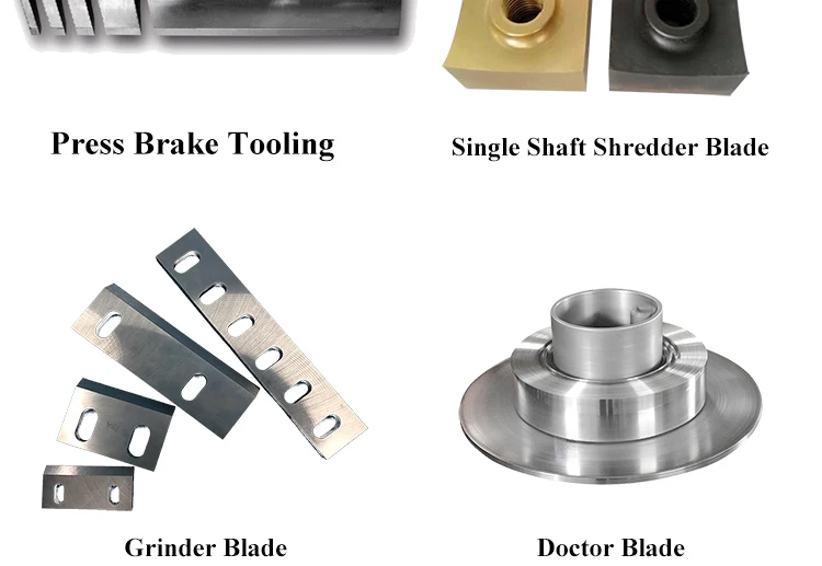 Best Quality Plastic Bottle Crusher Blades Tyre Shredder Knife
