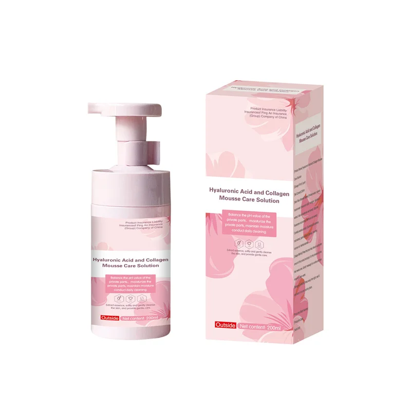 Feminine Mousse Health Care Gentle Non-irritating Lactobacillus Balanced PH Value Refuses Itching Female Intimate Care Mousse