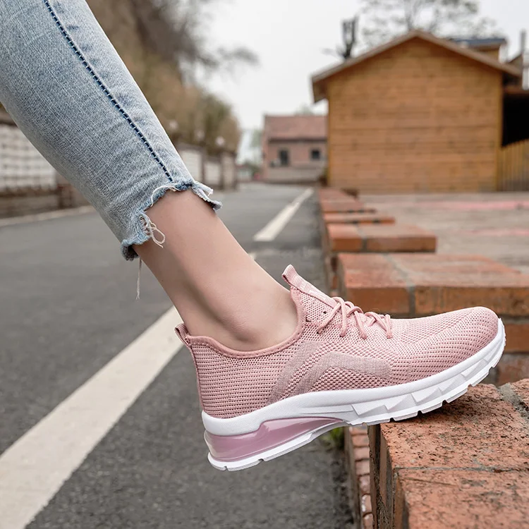 2021 Китай, оптовая продажа, женские модные кроссовки, повседневная спортивная обувь для бега, летняя Черная Женская обувь для бега, кроссовки, теннисная обувь для девочек