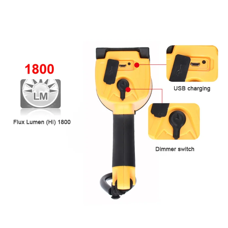 Portable Emergency Light Marine Adjustable Light Led Led Flashlight Spotlight Search Light 3Km