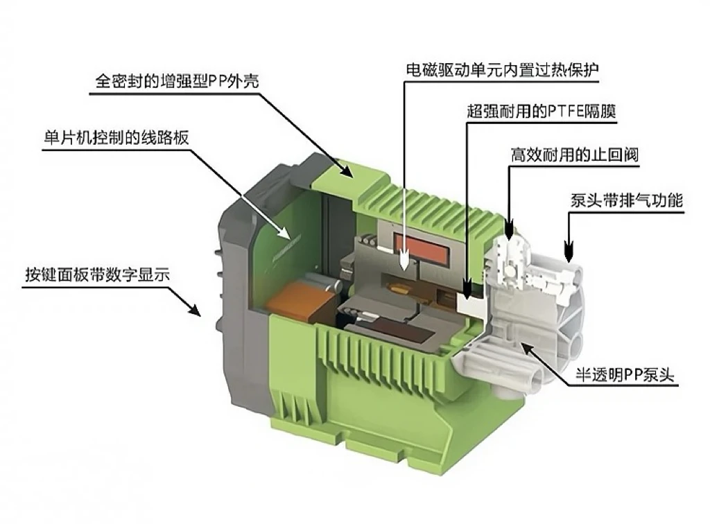 Alledosieren V Series Metering Dosing Pump Water Treatment Dosing
