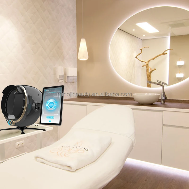 Portable 3d Face Skin Analyzer  Analysis Facial Care Skin Analyzer Salon Machines Skin Test Device Price for Sale