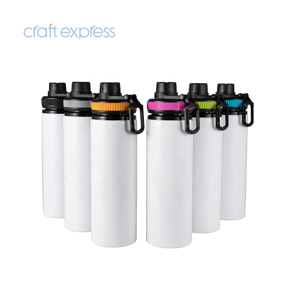 Craft Express Wholesale Custom Logo 850ml Aluminium Sublimation Blanks outdoor Sports Drinking Water Bottle