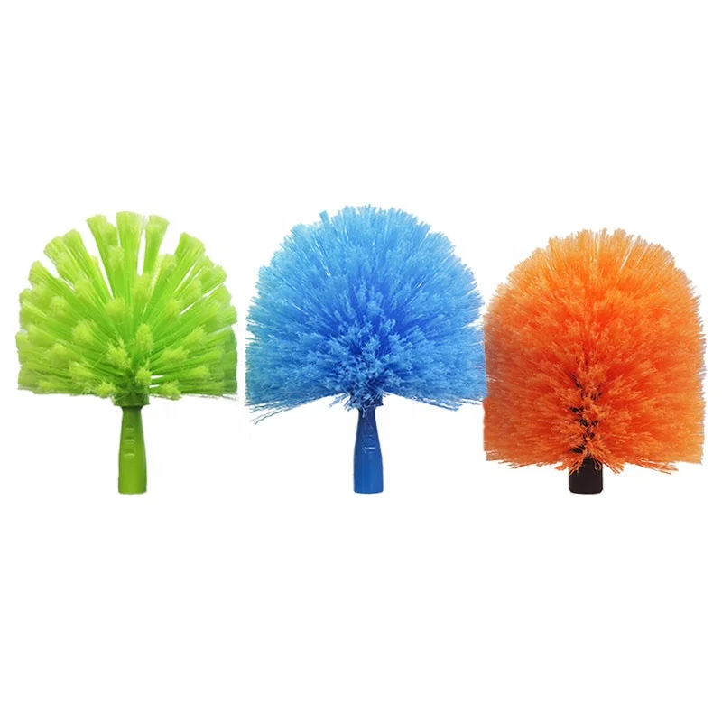 Good Quality Cheap Price Premium Ceiling Fan Cobweb Brush Broom Duster Head Without Extendable Telescopic Handle Pole