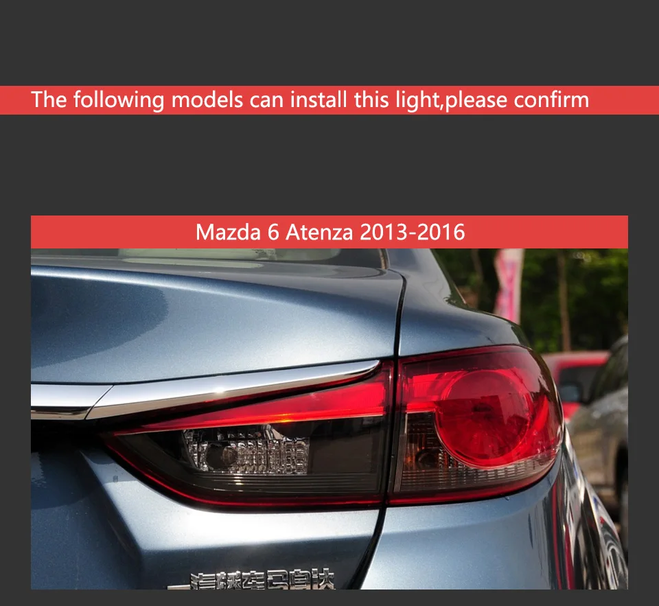 Car Lights For Mazda 6 Led Tail Lamp 20122019 Mazda6 Atenza Tail Light